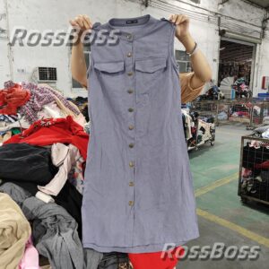 Rossboss | summer cotton dress overknee